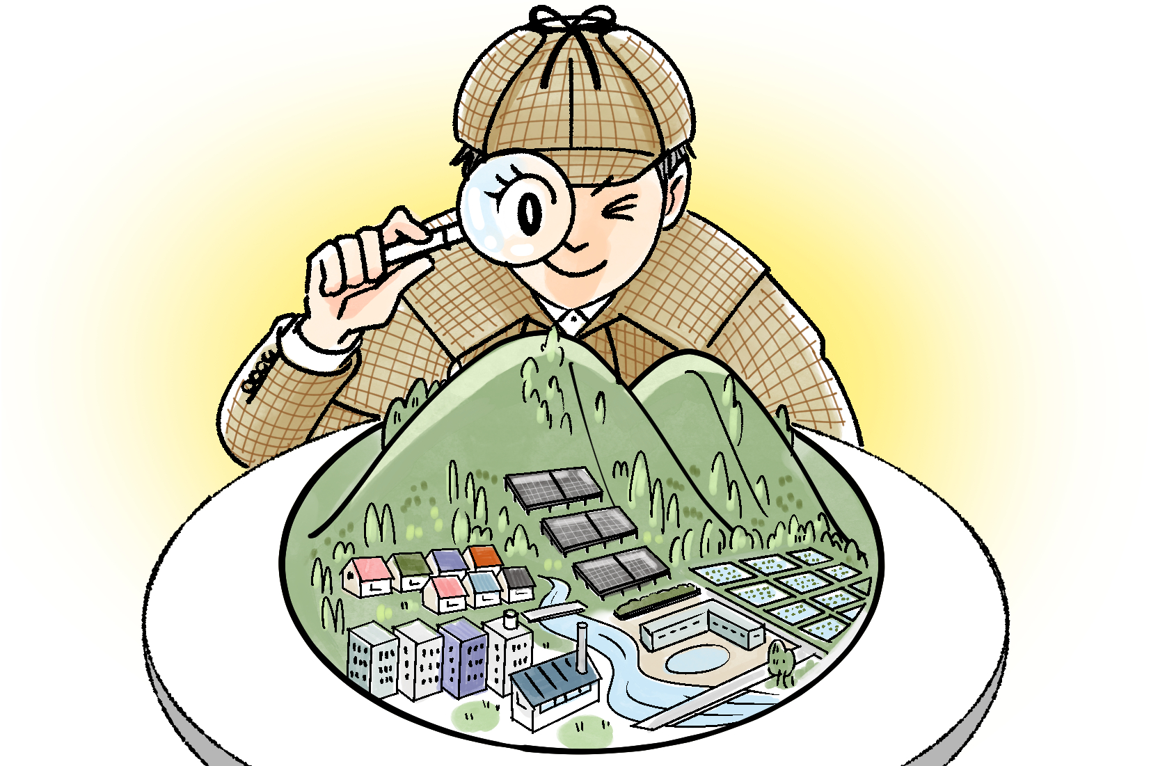 宅地だけでなく森林や農地を含め、自治体の調査に基づく包括的な規制が可能になる。
