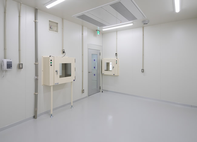 静岡県生活科学検査センター クリーンルーム